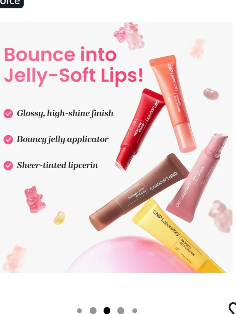Propolis Jelly Lipcerin - Caramel Pudding